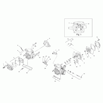 CARBURETOR - W025402D (4980948094B11)