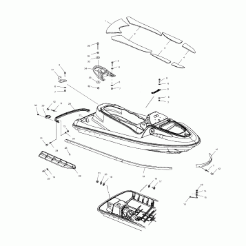 HULL and BODY - W035297DA/W035297IA (4980978097A05)