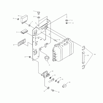 ELECTRICAL BOX MOUNTING - W035297DA/W035297IA (4980978097B13)