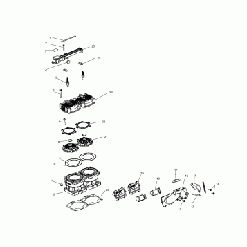 CYLINDER and MANIFOLD - W035297DA/W035297IA (4980978097C02)