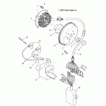 MAGNETO - W035197DA/W035197IA (4980998099C08)