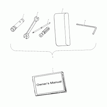 TOOL KIT - W035297DA/W035297IA (4980978097C08)