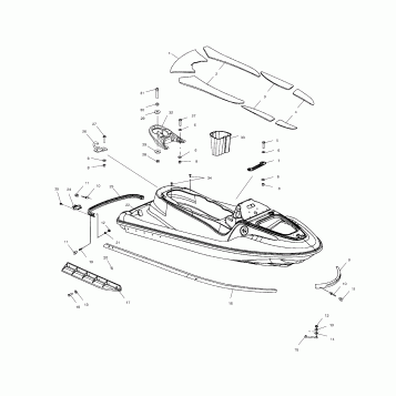 HULL and BODY - W035197DA/W035197IA (4980998099A05)