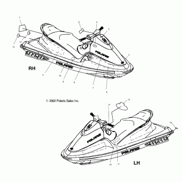 DECALS - W035197DA/W035197IA (4980998099A08)