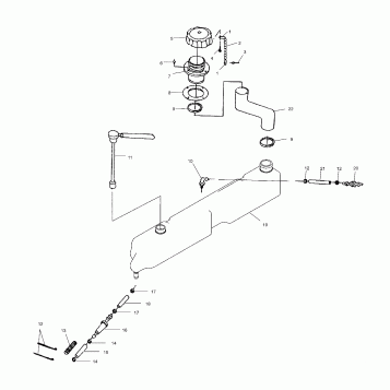 OIL TANK - W035197DA/W035197IA (4980998099A12)