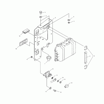 ELECTRICAL BOX MOUNTING - W035197DA/W035197IA (4980998099C01)