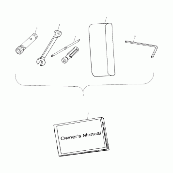 TOOL KIT - W035197DA/W035197IA (4980998099C10)