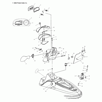 SHROUD - W035101CA/W035101IA (4981048104A03)