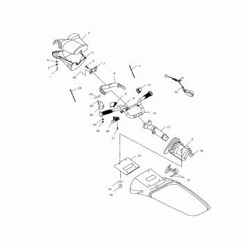 STEERING - W035101CA/W035101IA (4981048104A13)