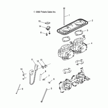 THROTTLE BODY - W035101CA/W035101IA (4981048104C05)