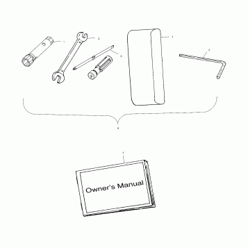 TOOL KIT - W035101CA/W035101IA (4981048104C09)