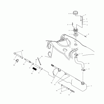 OIL TANK - W035303CA/CB/IA/IB (4981068106A09)