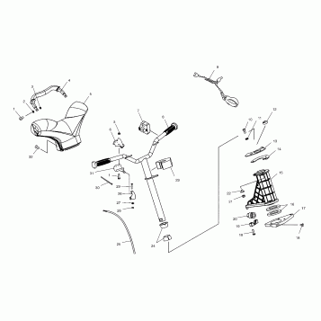 STEERING - W035303CA/CB/IA/IB (4981068106A11)