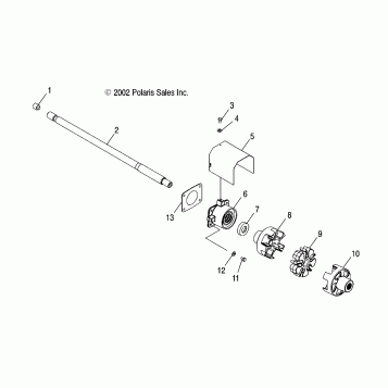 DRIVE SYSTEM - W035303CA/CB/IA/IB (4981068106B01)