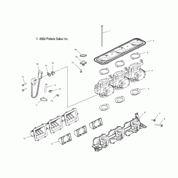 THROTTLE BODY - W035303CA/CB/IA/IB (4981068106B14)