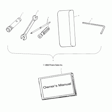 TOOL KIT - W035303CA/CB/IA/IB (4981068106C04)