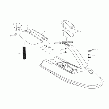 ENGINE HOOD - W035402DA (4981108110A04)
