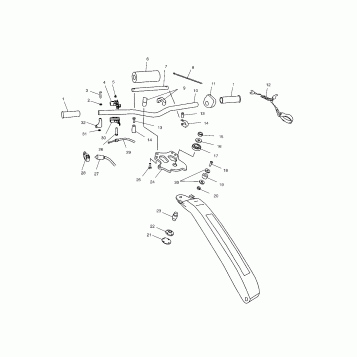 STEERING - W025402D (4980948094A08)