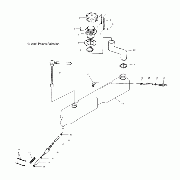 OIL TANK - W045098CA/IA (4990459045A13)