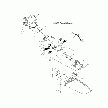 STEERING - W045098CA/IA (4990459045A14)