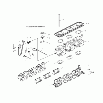 THROTTLE BODY - W045098CA/IA (4990459045C03)