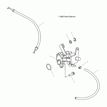 OIL PUMP - W045098CA/IA (4990459045C05)