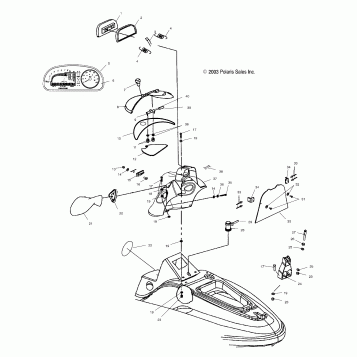 SHROUD - W045101CA/W045101IA (4990479047A03)