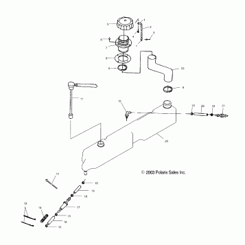 OIL TANK - W045101CA/W045101IA (4990479047A12)