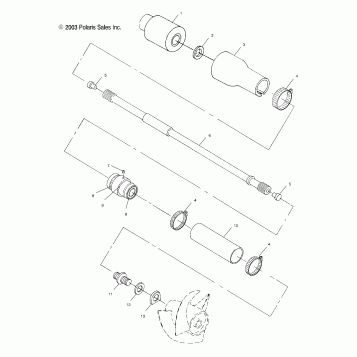 DRIVE SYSTEM - W045101CA/W045101IA (4990479047B01)