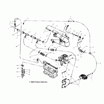 COOLING SYSTEM - W045101CA/W045101IA (4990479047B09)