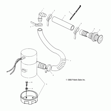 BILGE PUMP - W045101CA/W045101IA (4990479047B11)