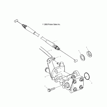 OIL PUMP - W045101CA/W045101IA (4990479047C06)