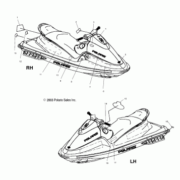 DECALS - W045197DA/IA (4990499049A08)