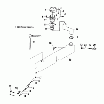 OIL TANK - W045197DA/IA (4990499049A12)