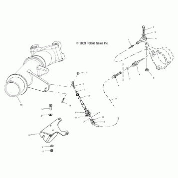 STEERING - W045197DA/IA (4990499049A14)