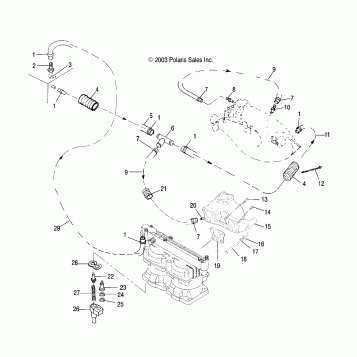 COOLING SYSTEM - W045197DA/IA (4990499049B08)