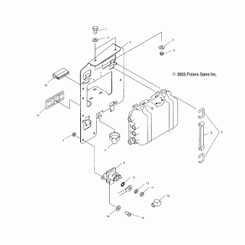 ELECTRICAL BOX MOUNTING - W045197DA/IA (4990499049C01)