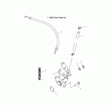OIL PUMP - W045197DA/IA (4990499049C07)