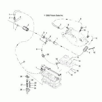 COOLING SYSTEM - W045297DA/IA/IB (4990519051B06)
