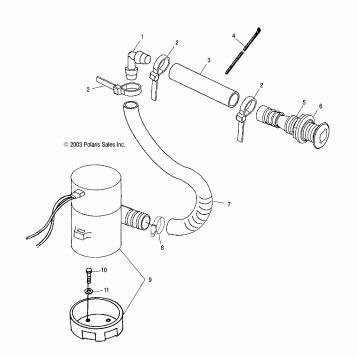 BILGE PUMP - W045297DA/IA/IB (4990519051B08)