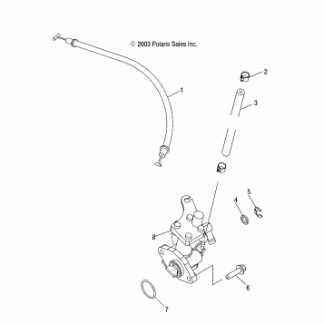 OIL PUMP - W045297DA/IA/IB (4990519051C05)