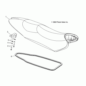 SEAT - W045303CA/IA (4990539053A07)
