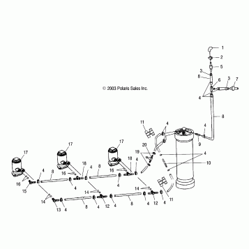 FUEL SYSTEM - W045303CA/IA (4990539053A10)