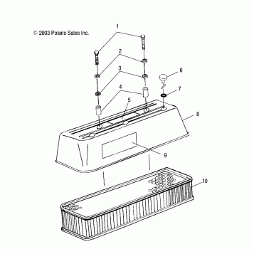 AIR VENT - W045303CA/IA (4990539053B04)