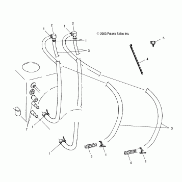 WATER SIPHON - W045303CA/IA (4990539053B05)