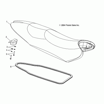 SEAT - W045304CA/IA/CB/IB/CC/IC (4990559055A07)