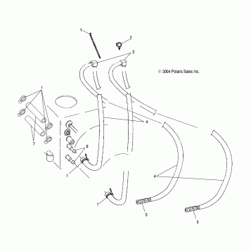 WATER SIPHON - W045304CA/IA/CB/IB/CC/IC (4990559055B02)