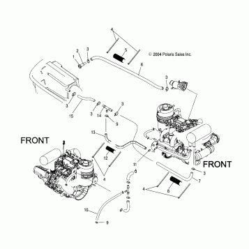 COOLING SYSTEM - W045304CA/IA/CB/IB/CC/IC (4990559055B04)