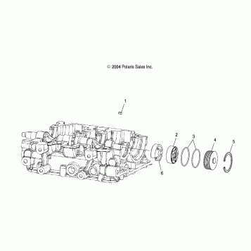 OIL PUMP - W045304CA/IA/CB/IB/CC/IC (4990559055B14)