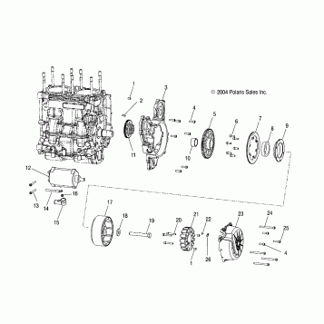 MAGNETO - W045304CA/IA/CB/IB/CC/IC (4990559055C01)